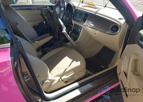 2015 Volkswagen Beetle 1.8T из США, поврежденный, VIN 3VW507AT7FM818898